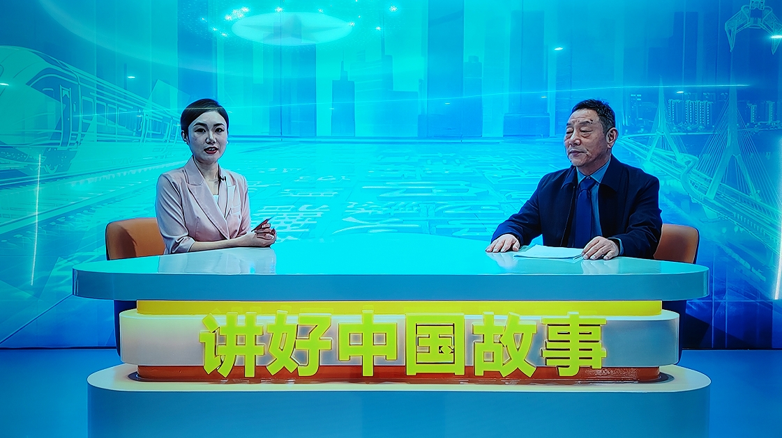 我公司董事長支大佐走進CCTV中央電視臺“強國智造”欄目演播室
